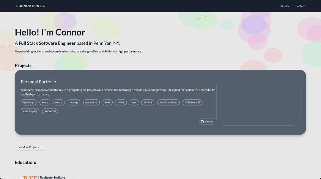 Personal Portfolio Img